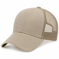 Baseballkappe Einheitsgröße Beige Textil-Mesh atmungsaktiv