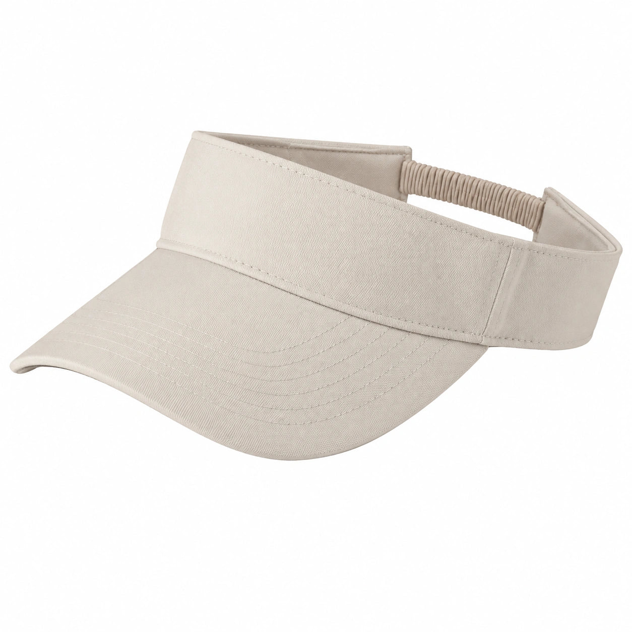 Sonnenblende Einheitsgröße Beige Textil verstellbar für Alltag und Freizeit