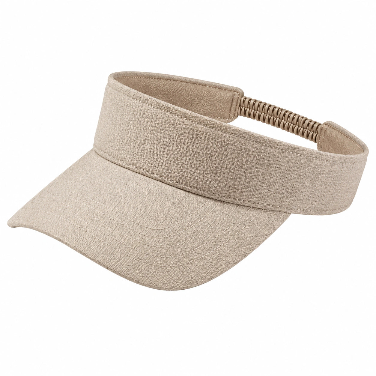 Sonnenblende Einheitsgröße Textil Beige Verstellbar
